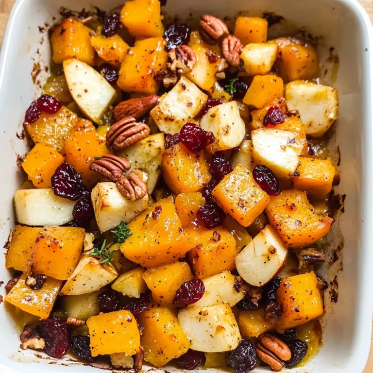 Butternut Squash Apple Bake