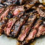 Charred and Juicy Marinated Skirt Steak