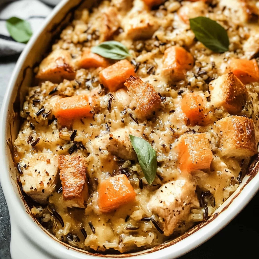 Chicken Wild Rice Casserole Recipe