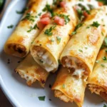 Cream Cheese Chicken Taquitos