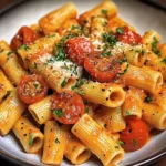 Creamy Tomato Garlic Pasta