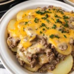 Crockpot Hamburger Potato Casserole