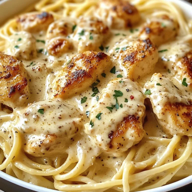 Easy Creamy Cajun Chicken Spaghetti with Garlic Mozzarella Sauce