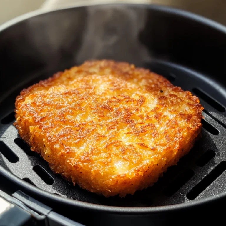 How to Air Fry Frozen Hash Browns