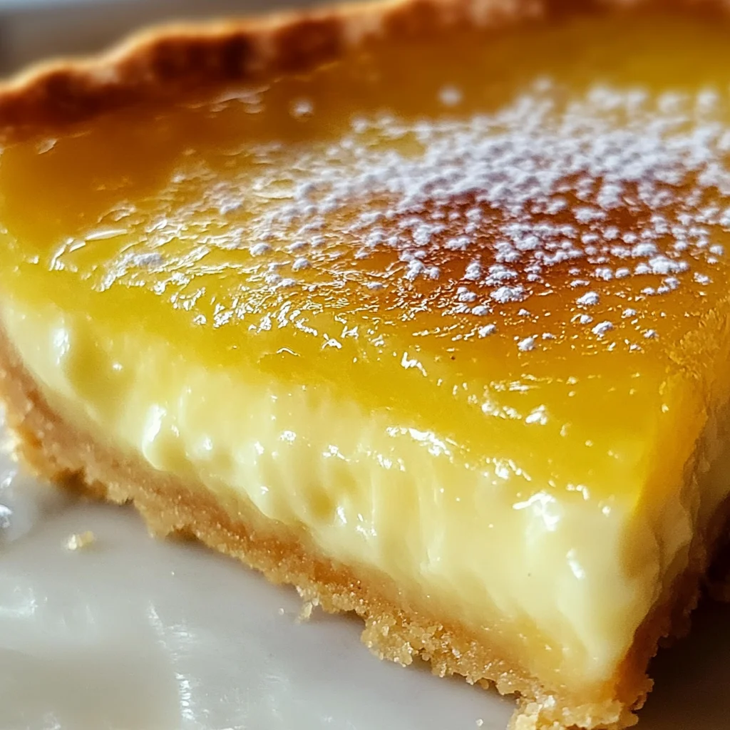 Italian Grandmaâ€™s Lemon Custard Cake â€“ Classic Recipe