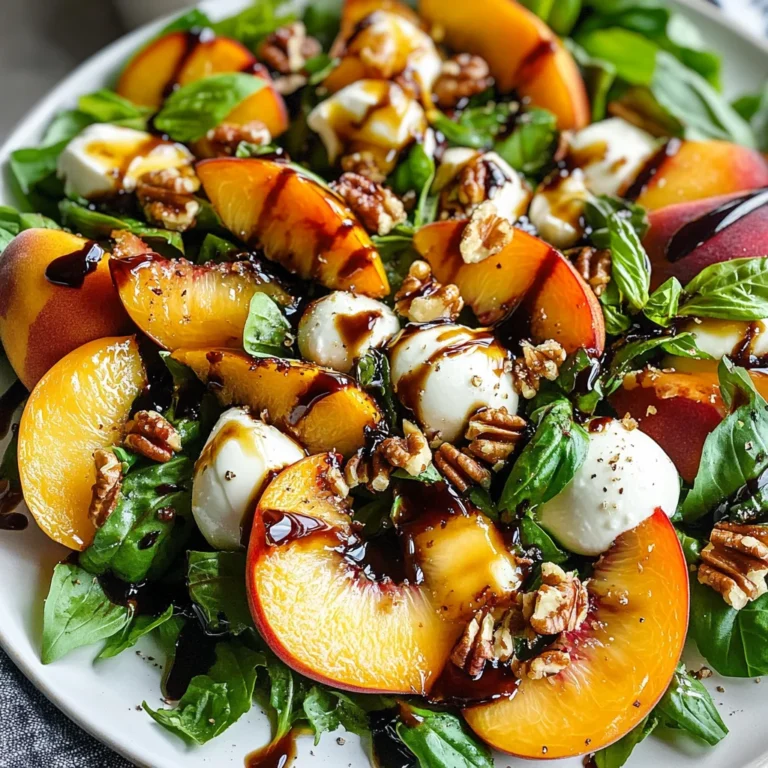 Millionaire Peach Salad