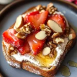 Ricotta Honey Toast