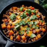 Southwest Black Bean Skillet Recipe