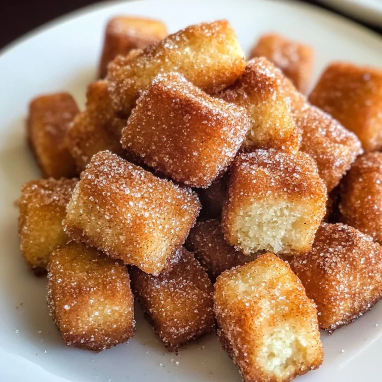 Tasty Angel Cake Churro Bites