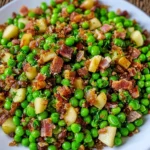 Thanksgiving Peas (with Pear and Pancetta)