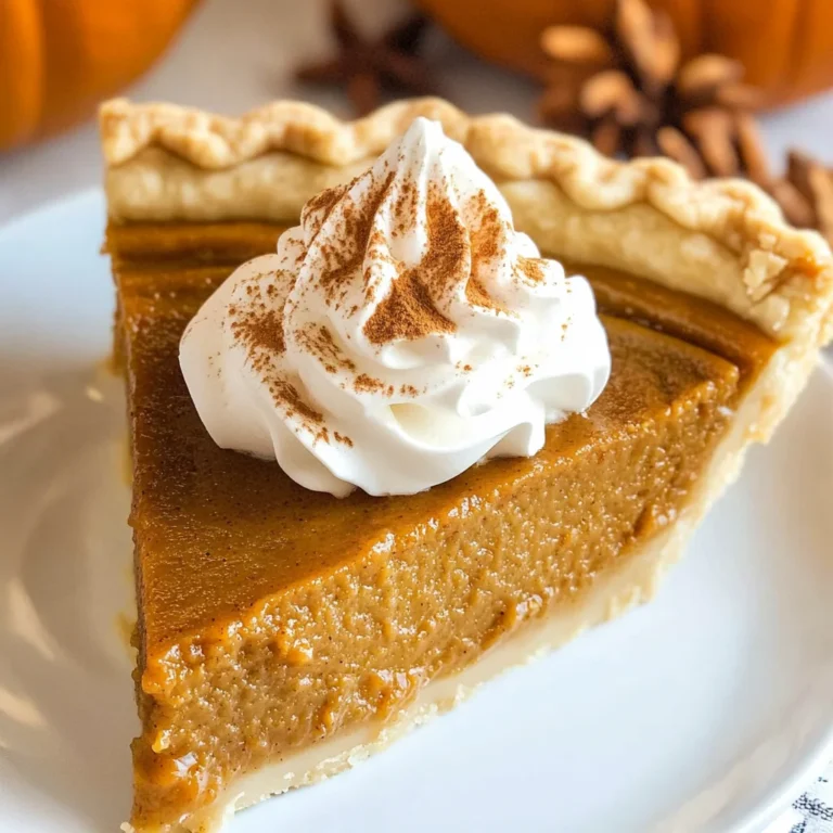 The Best Pumpkin Pie Recipe