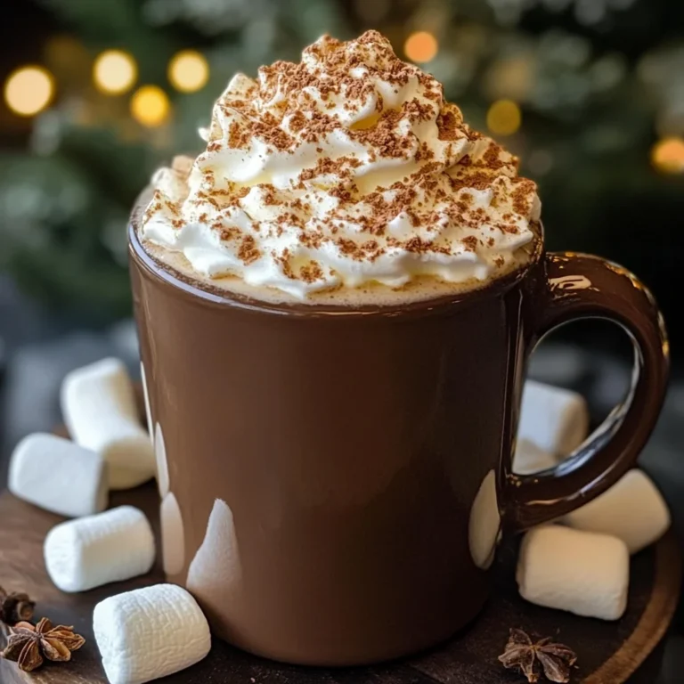 Warming Gingerbread Hot Chocolate