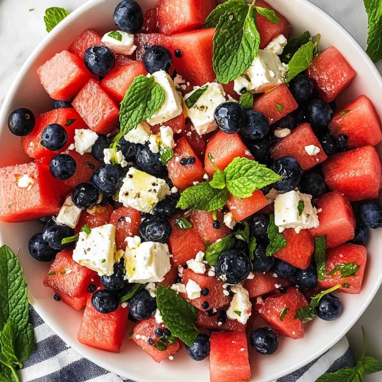 Watermelon Feta Salad
