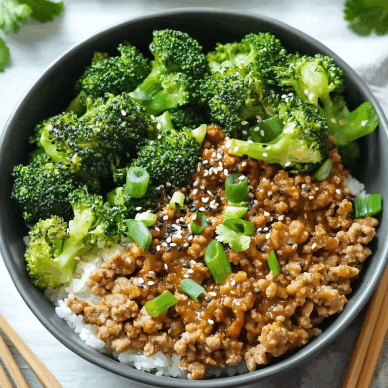 Sweet and Spicy Ground Turkey & Broccoli Bowls: An Incredible, Flavorful 7-Ingredient Weeknight Meal
