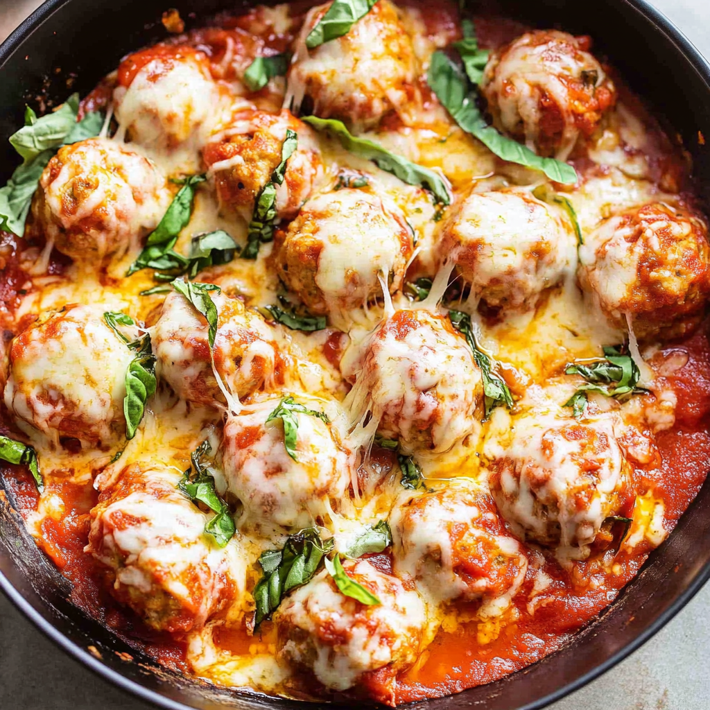 Recipe: Slow Cooker Chicken Parm Meatballs