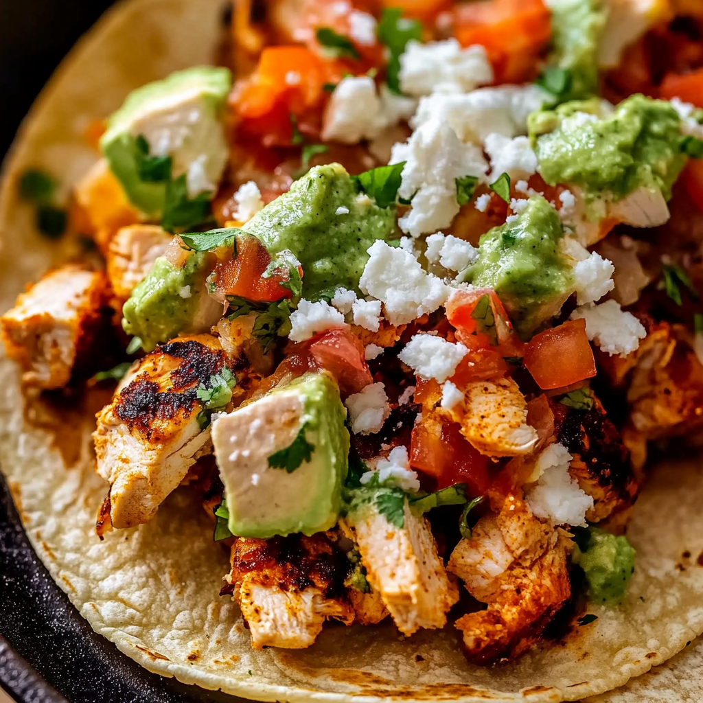 Easy Chicken Street Tacos Recipe