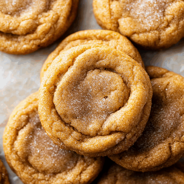 Soft Pumpkin Snickerdoodles