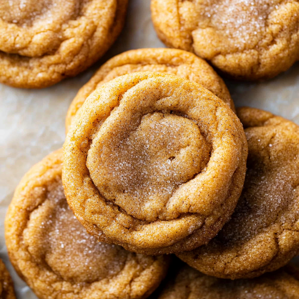 Soft Pumpkin Snickerdoodles