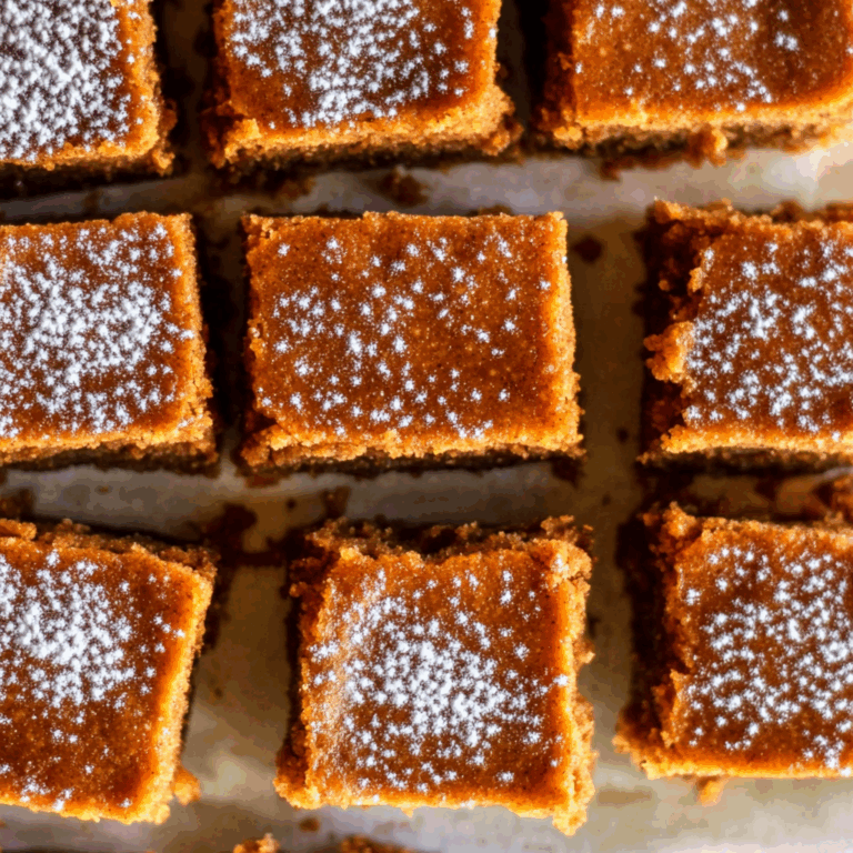 Gluten-Free Pumpkin Squares (Bars)