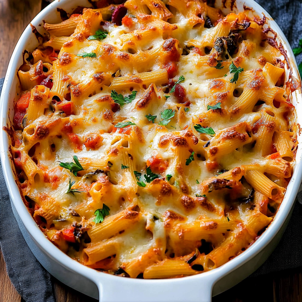 Vegetable Pasta Bake Recipe