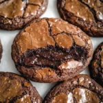 20 Minute Fudgy Chocolate Brownie Cookies