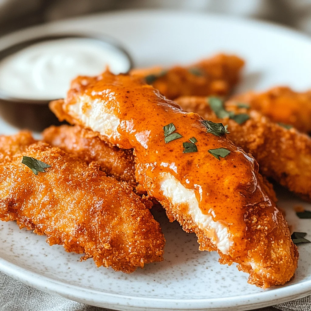 Baked Buffalo Chicken Tenders
