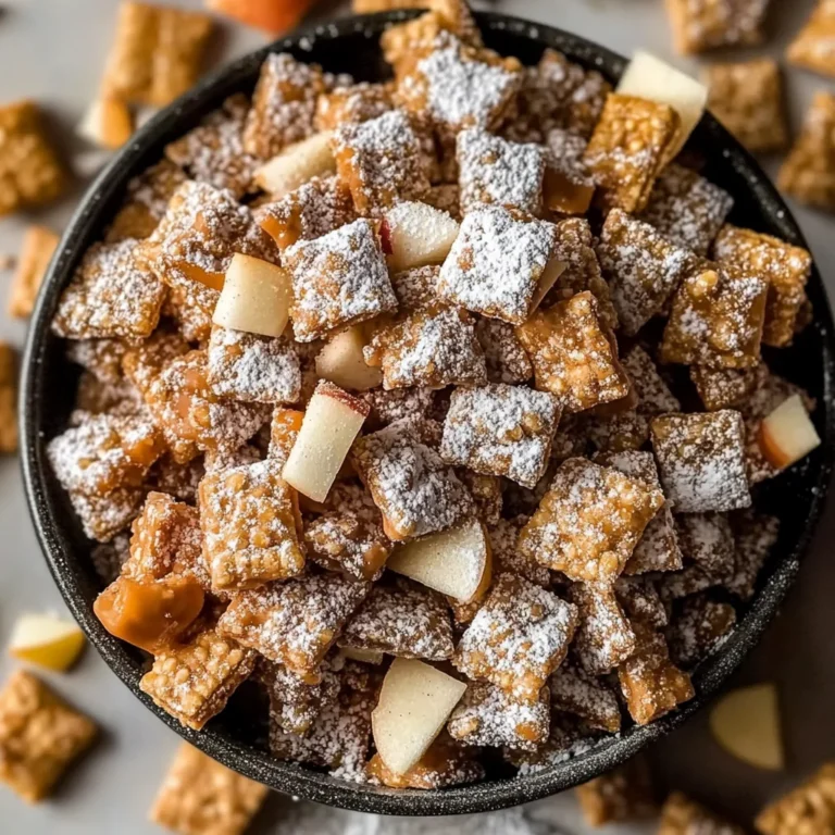 Caramel Apple Puppy Chow