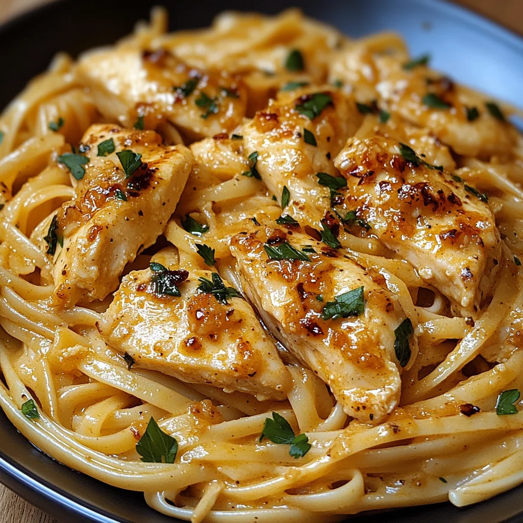 Cowboy Butter Chicken Linguine
