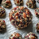 Cranberry Pecan Goat Cheese Ball