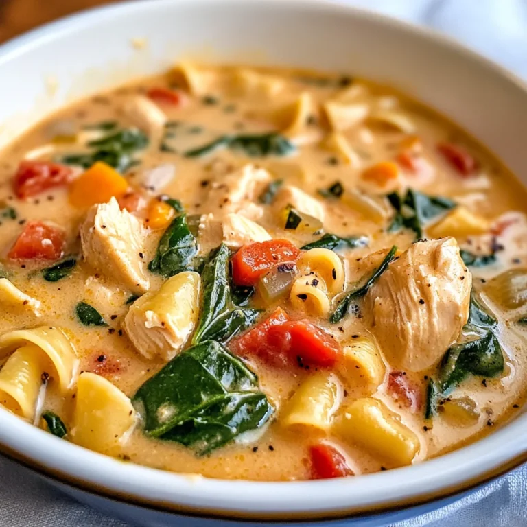 Creamy Marry Me Tuscan Chicken Soup