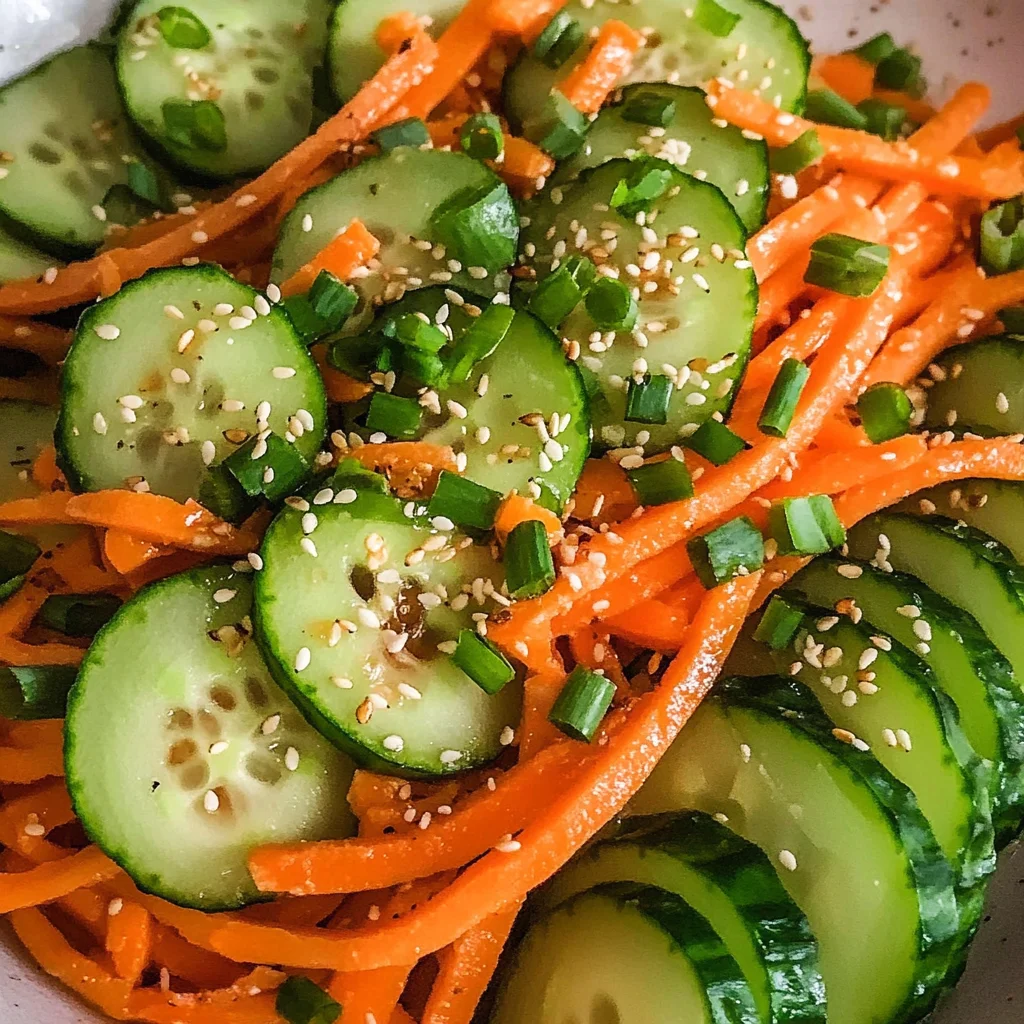 Cucumber Carrot Salad Recipe