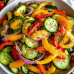 Cucumber Sweet Pepper Salad