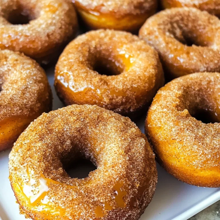 Easy Baked Pumpkin Donuts