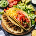 Easy Taco Recipe Dinner Board