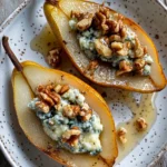 Elegant Blue Cheese Stuffed Pears