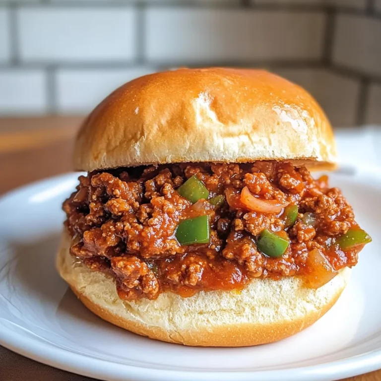 Healthy Sloppy Joes