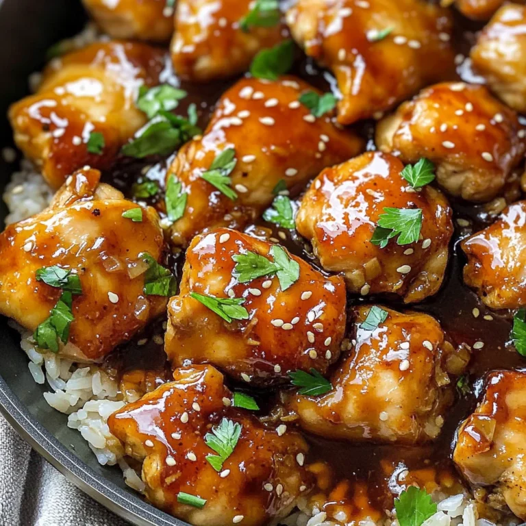 Honey Garlic Chicken Recipe