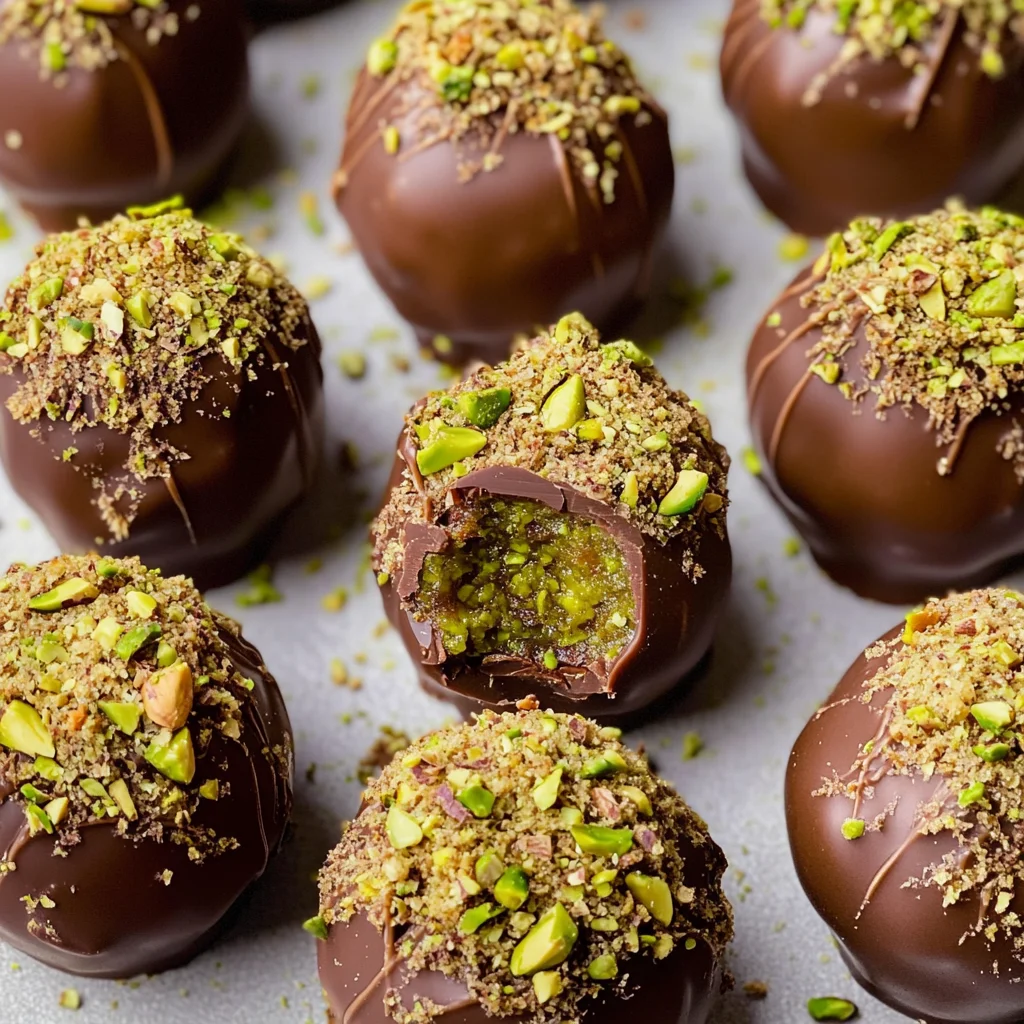 Indulge in Luxurious Dubai Chocolate Balls Today