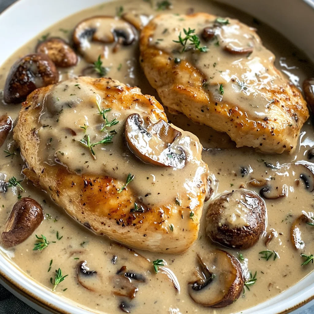 Mushroom Chicken