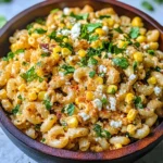 Perfect Mexican Street Corn Pasta Salad - homefoodkitchen