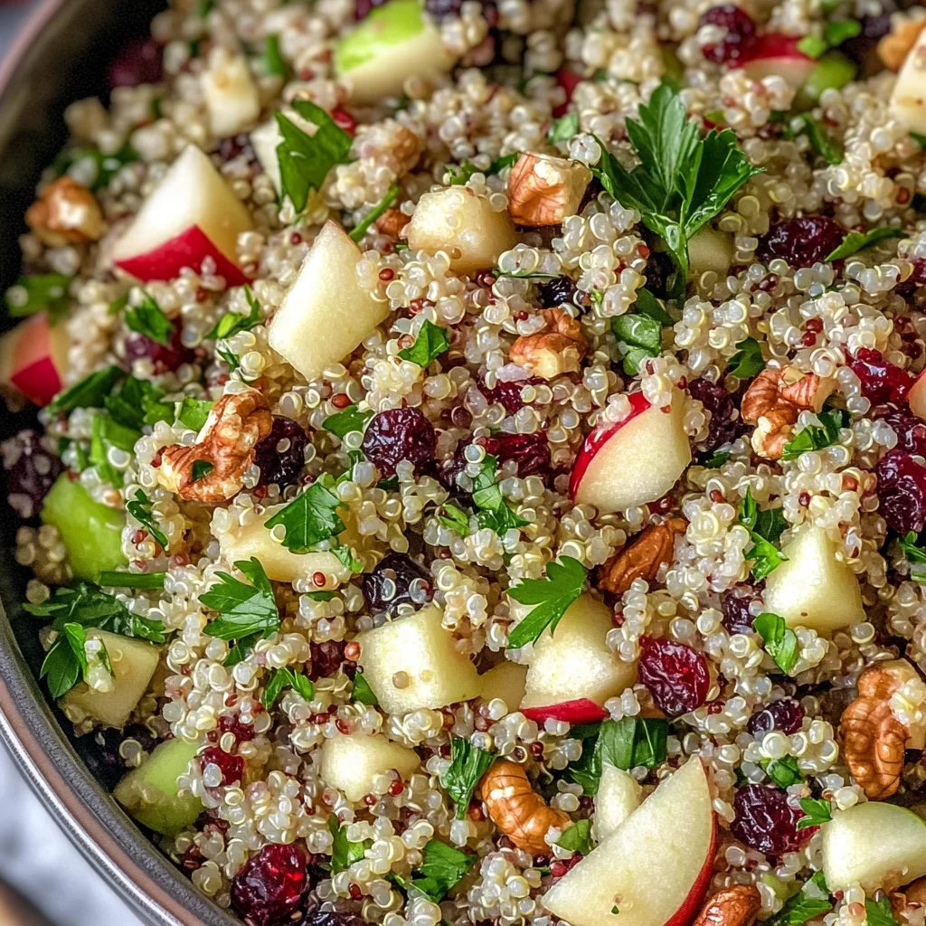 Quinoa Apple Salad