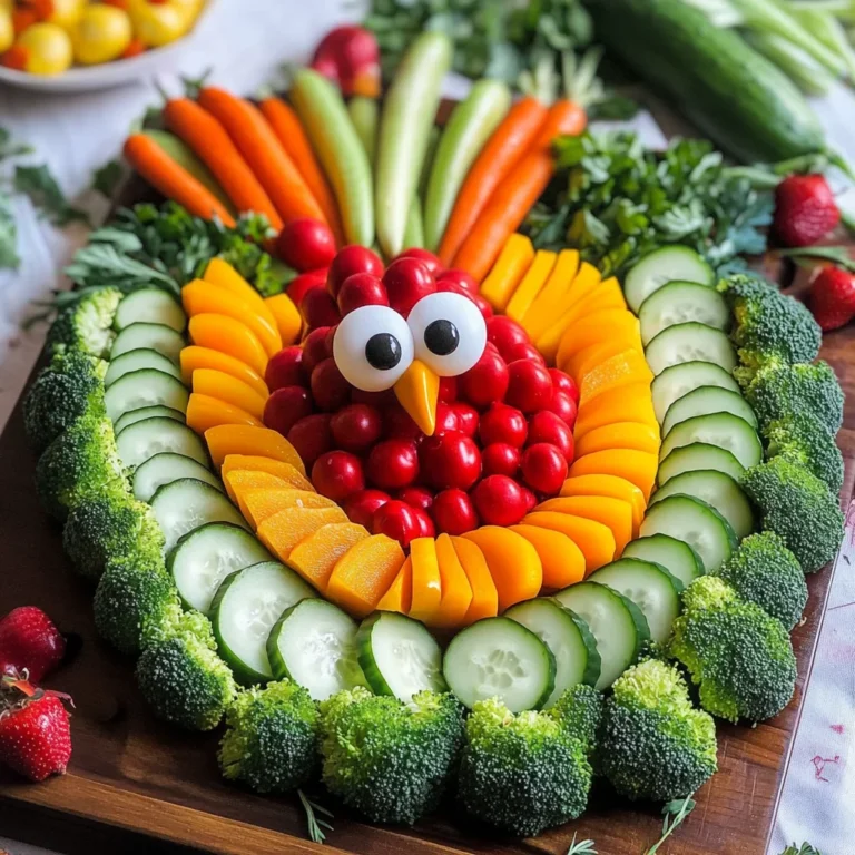 Turkey Veggie Tray