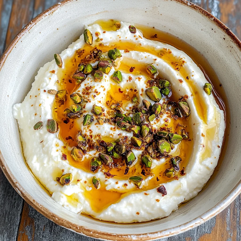 Whipped Feta with Honey
