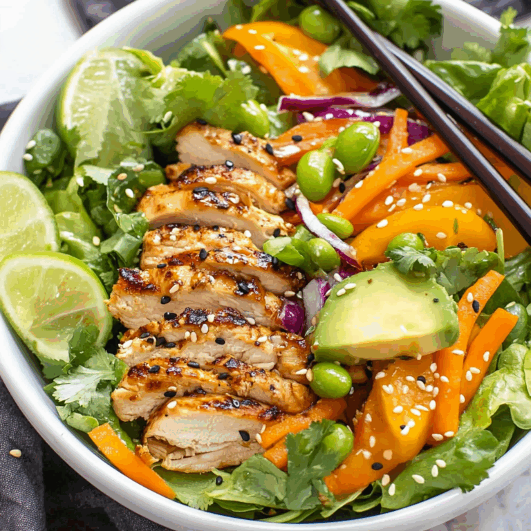 Asian Chicken Salad With Ginger Dressing