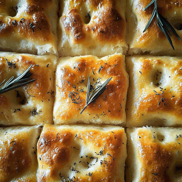 Easy Focaccia Bread Recipe