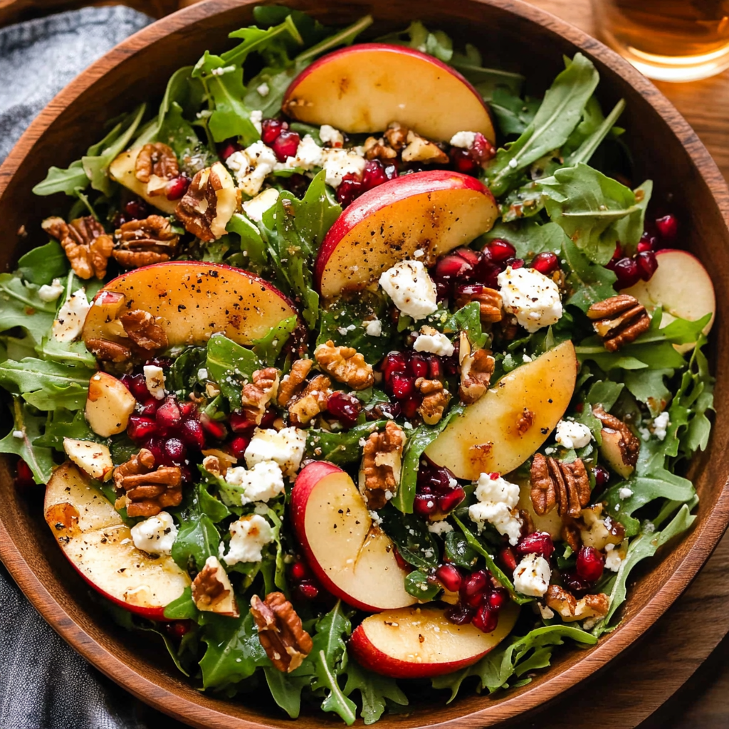 Autumn Harvest Honeycrisp Apple and Feta Salad