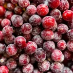3 Ingredients Sparkling Sugared Cranberries