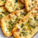 Air Fryer Garlic Flatbread - Quick & Delicious
