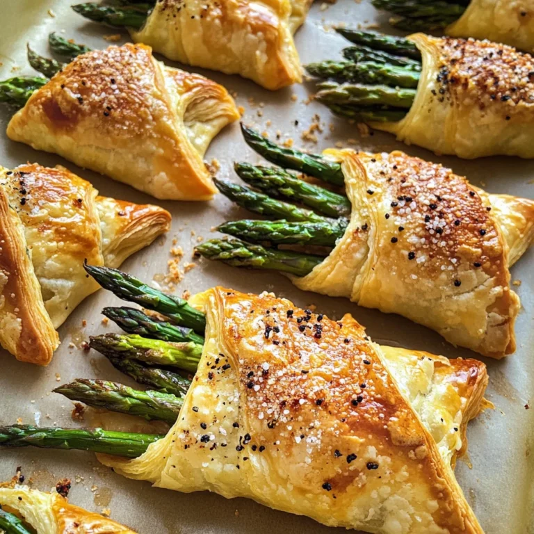 Asparagus Puff Pastry Bundles