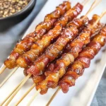 Bacon Skewers with Brown Sugar Glaze